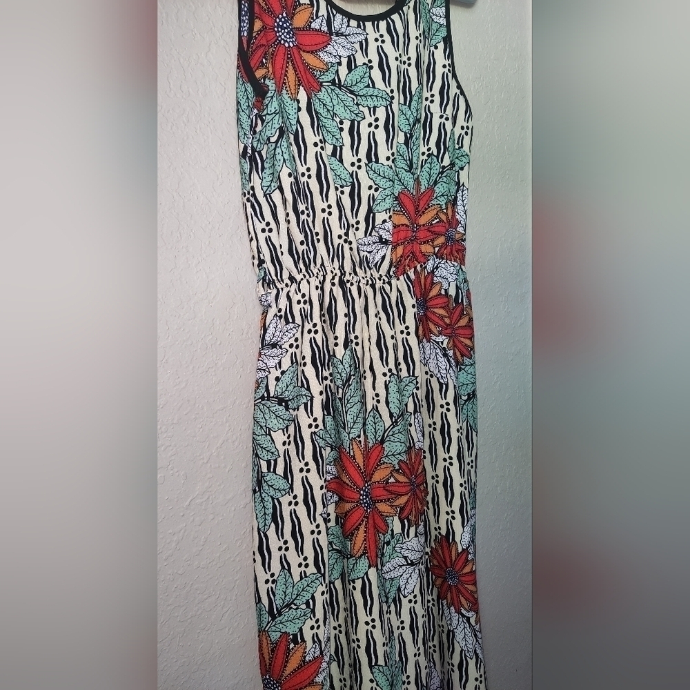 Women's Maxi Floral Dress size M - Picture 4 of 12